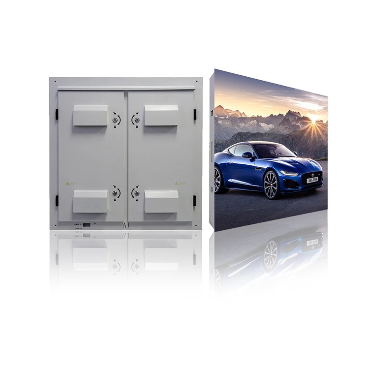 Front Access P3 576x576 Full Color Led Signs Die Casting Aluminum Cabinet Rental