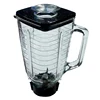 5 Cups Square Top 6 Pieces Complete Blender Glass Jar with Lid Blade and Base Replacement for 4655 Juicers