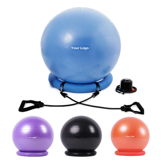 yoga ball with base 12