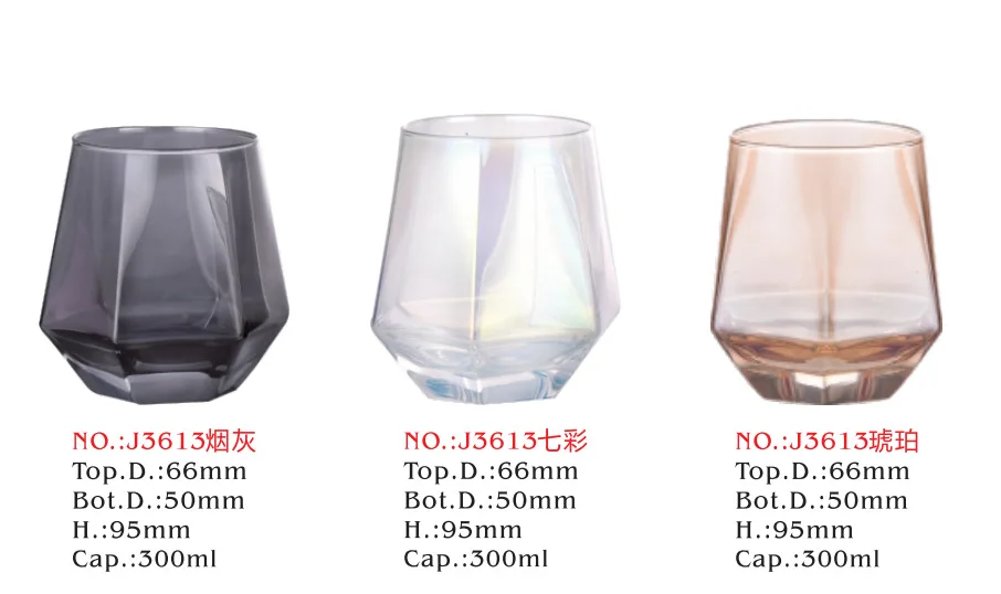 Simple Glassware Wholesale Cheap Modern Crystal Simple Glassware Water Cup Red Wine ...