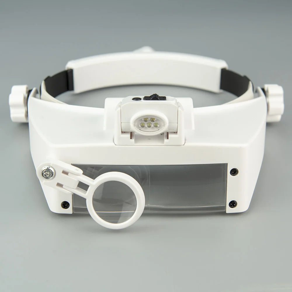 Headband Magnifier With Light and Five Lenses Euro 