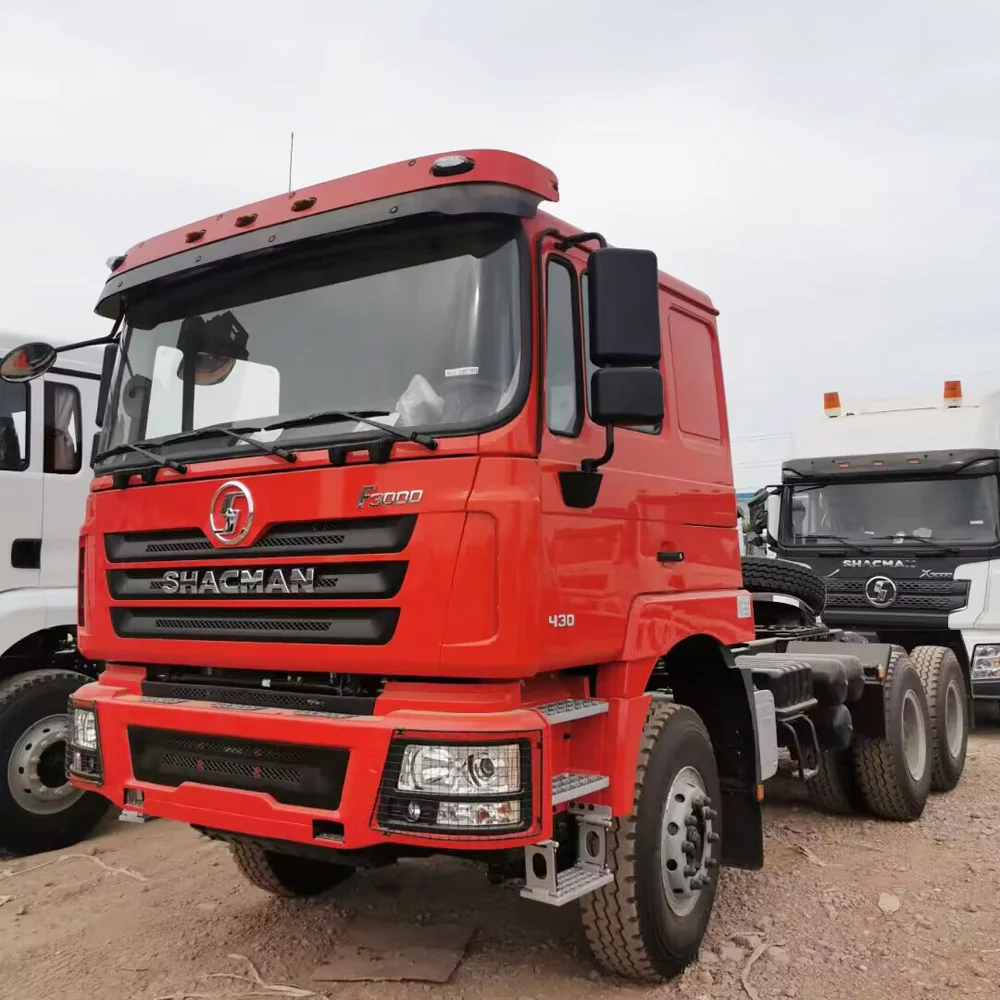 Shacman F3000 Dump Tractor Truck Head 6x4 10 Wheel Used Trailer Tractor ...