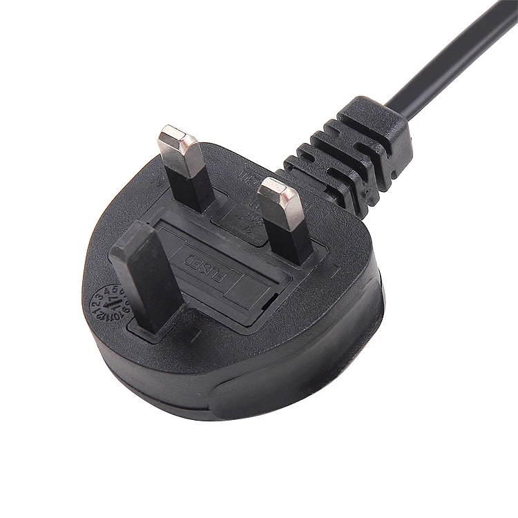 Heng-well Uk 2 Pin Plug To Iec C7 Connector Bsi Approved Power Cable ...