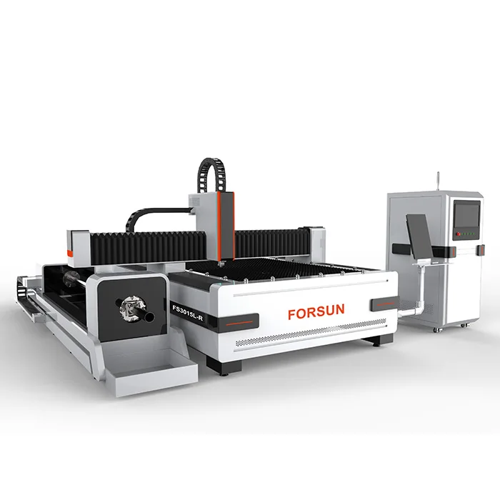 4000W CNC Metal Fiber Laser Cutting Machine - FORSUN