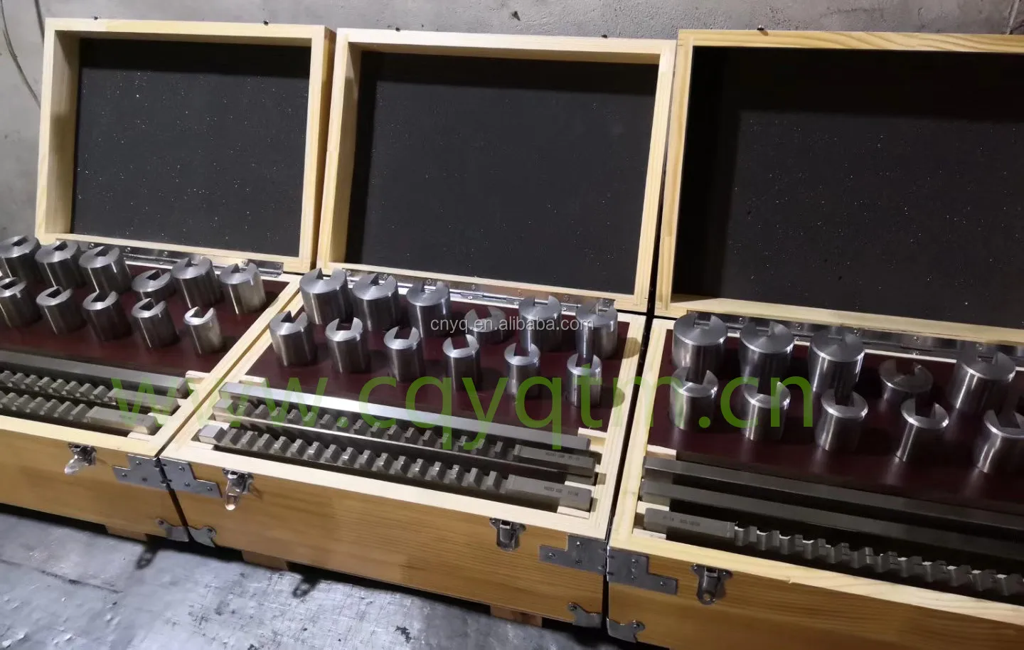 Hss 18pcs No.10 Imperial Keyway Broach Set With Guide Bushings 3950718