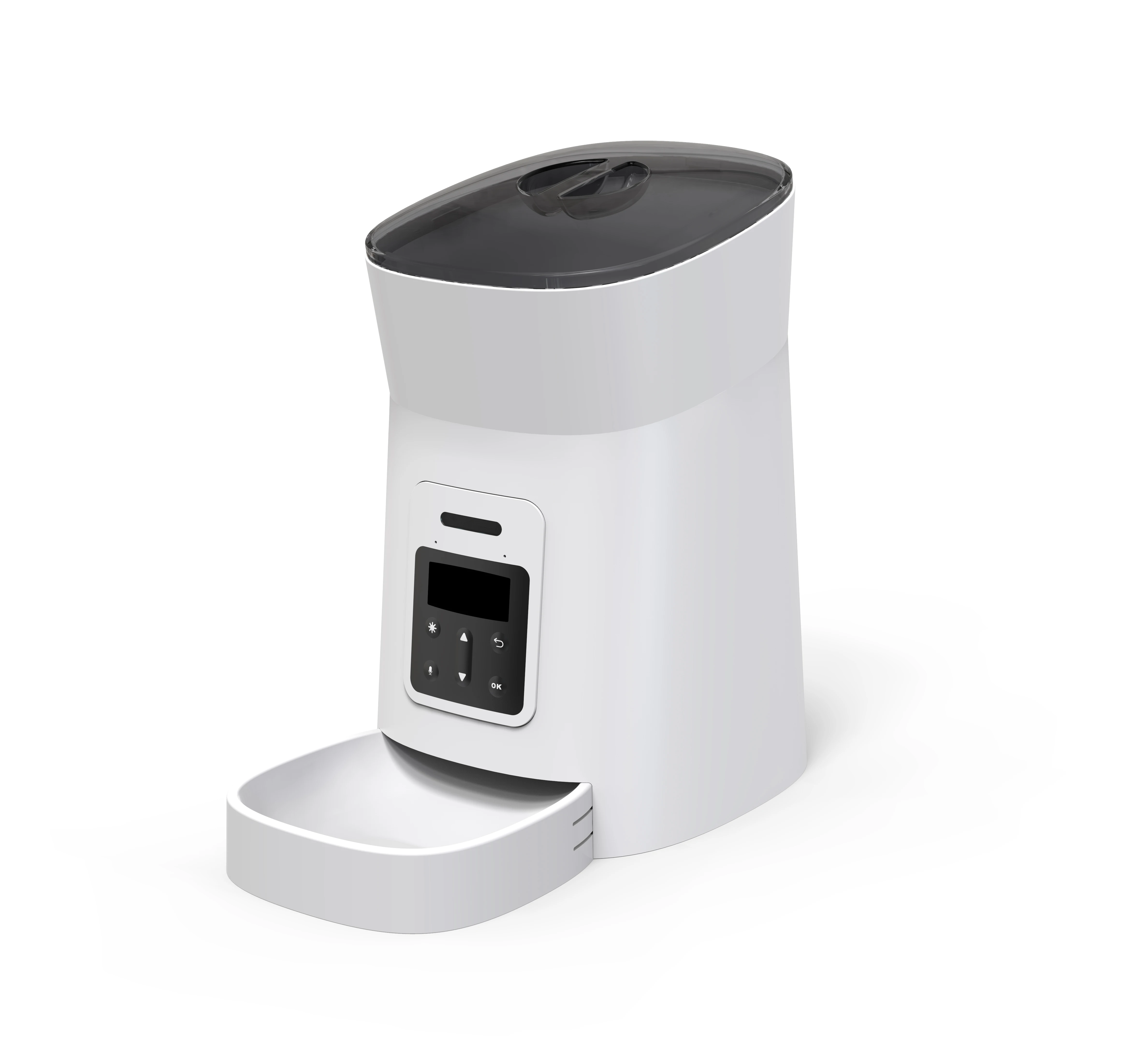 带语音留言录音和 lcd 屏幕大型智能狗喂食器 - buy 自动宠物喂食器