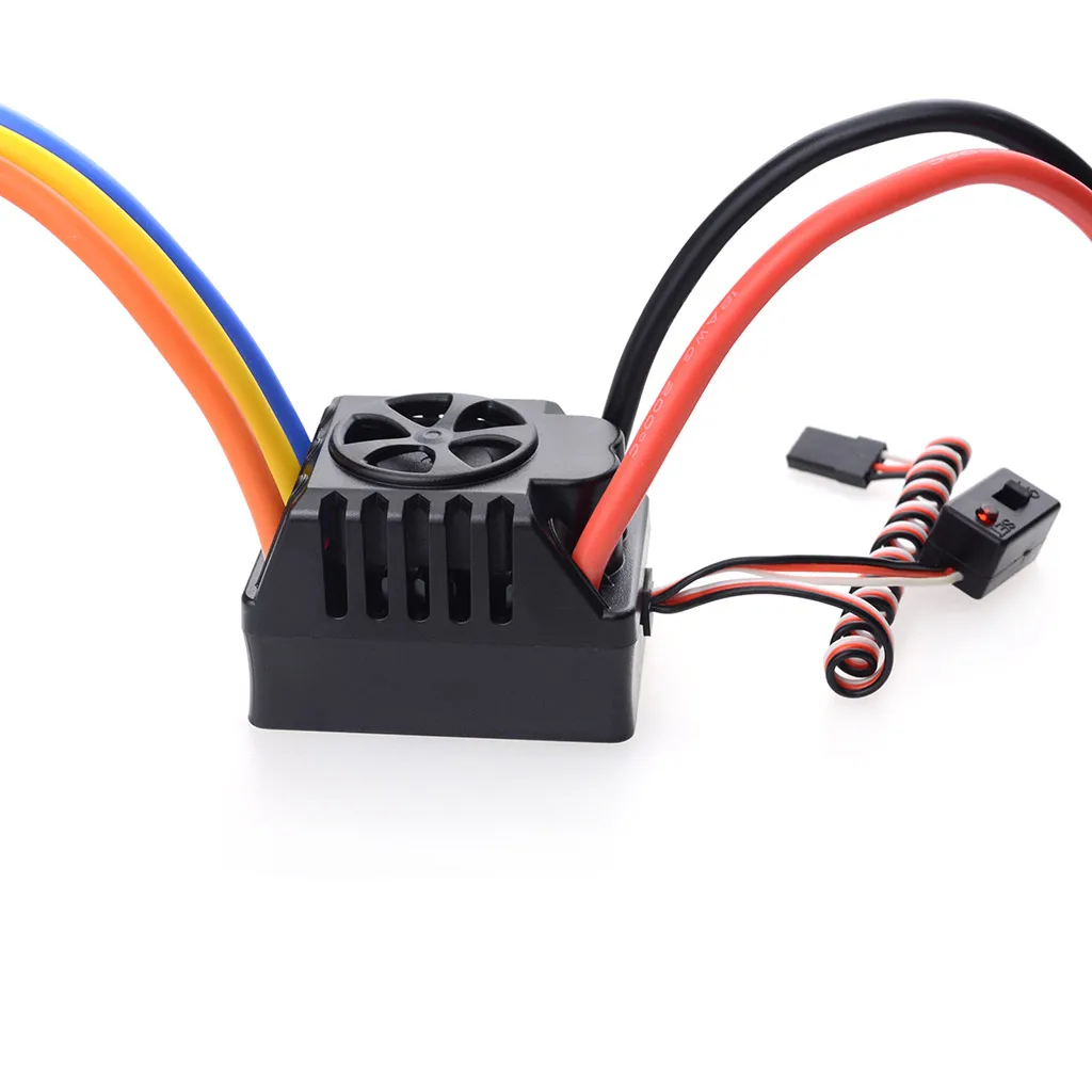 Details about   RC ESC Brushless Electronic Speed Controller 60A/80A for 1/8 1/10 Car Model Part
