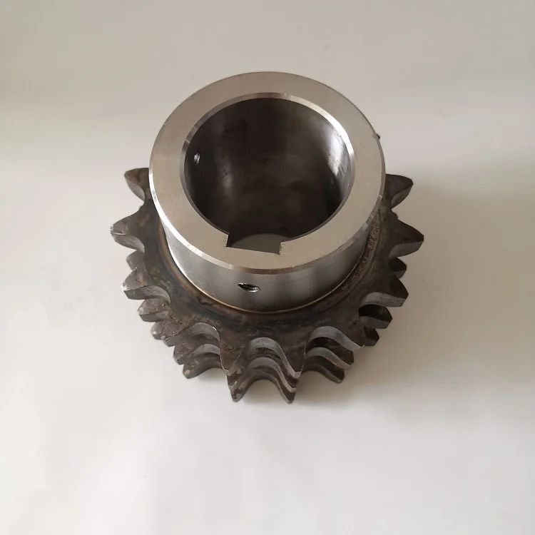 C45 triplex  three rows of chain roller sprockets
