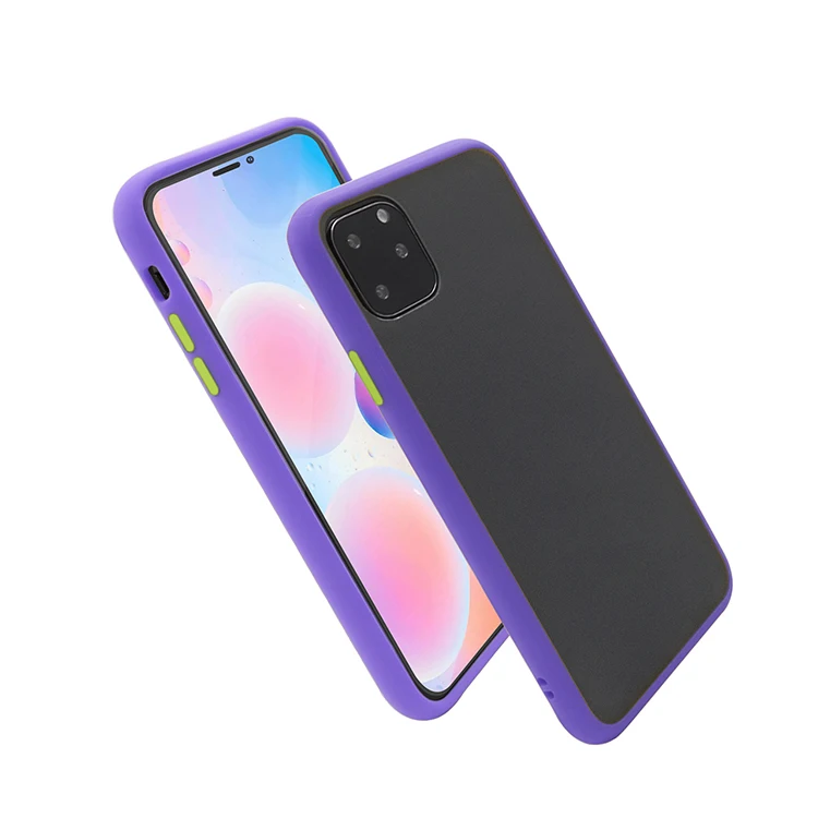 Frosted pc tpu 2 in 1 clear cell phone case for HUAWEI HONOR 9A MATE 20 LITE PRO 30 40 PRO MATE30/NOVA5IPRO