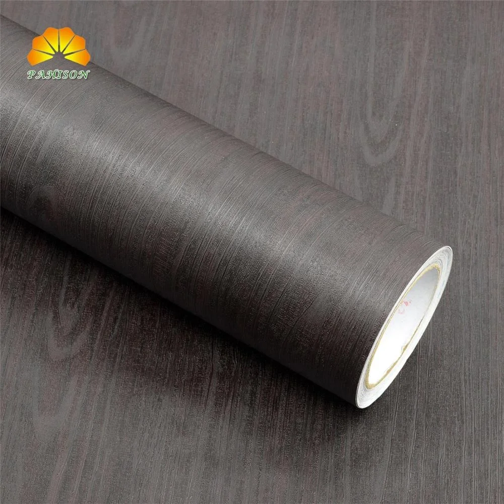 Deep Embossed Matte Wood Veneer Self Adhesive Vinyl Pvc Decorative