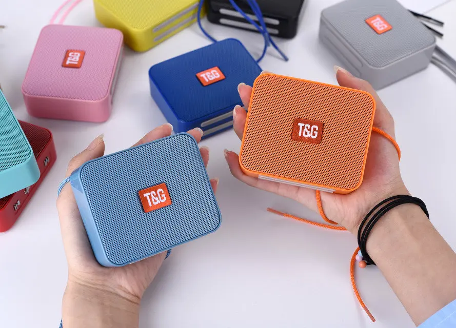 GOOD Price Mini Speaker T&G 166 Portable Speaker BLE5.0 Card TWS Bass Wireless Speaker - ANKUX.COM