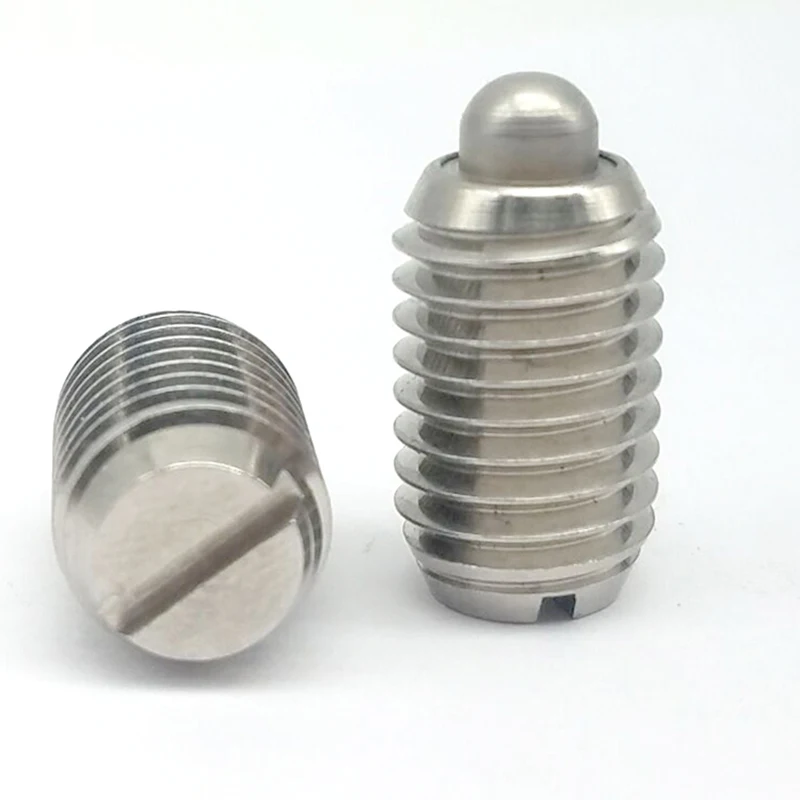 product customized high quality spring ball plunger stainless steel flat headed plunger-42