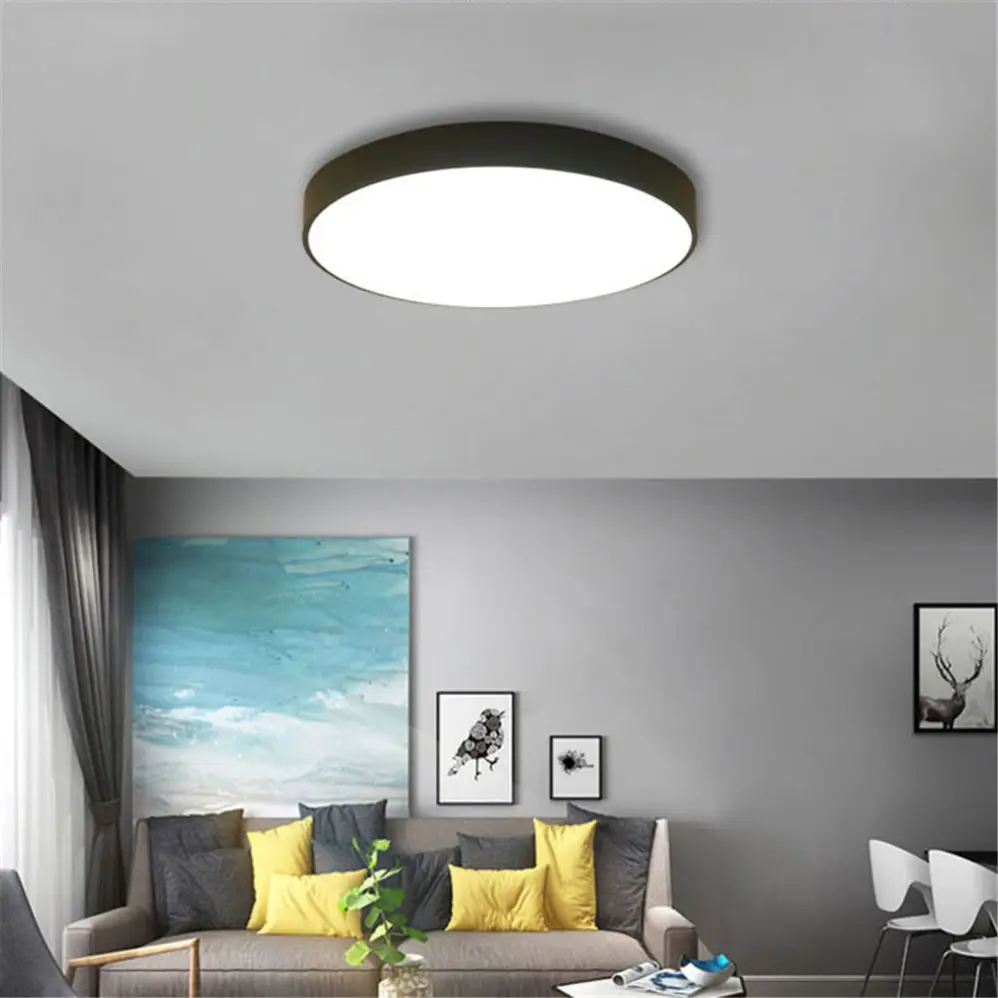 12V Business Car Indoor Radar Bathroom Lighting Led Rounded Ceiling Lamp