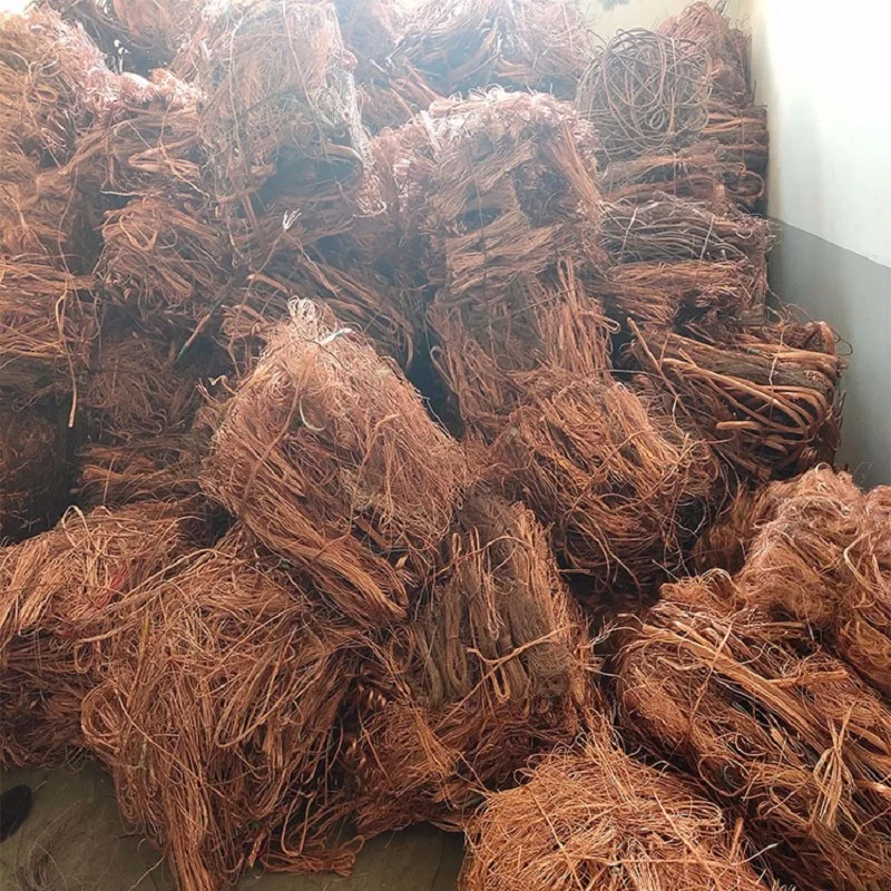 99.9 purity copper wire scrap