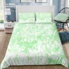 Crackle Batik Sage Bedding Set mellanni sheet set brushed microfiber 1800 bedding-