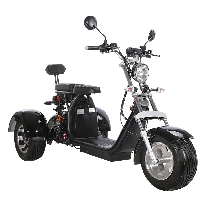 Harlley Citycoco Tricycle Électrique Trois Roues Scooter Électrique 7016