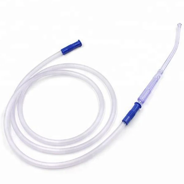 
Medical consumables sterile PVC suction connecting tube and Yankauer handle in surgical medical supplies 