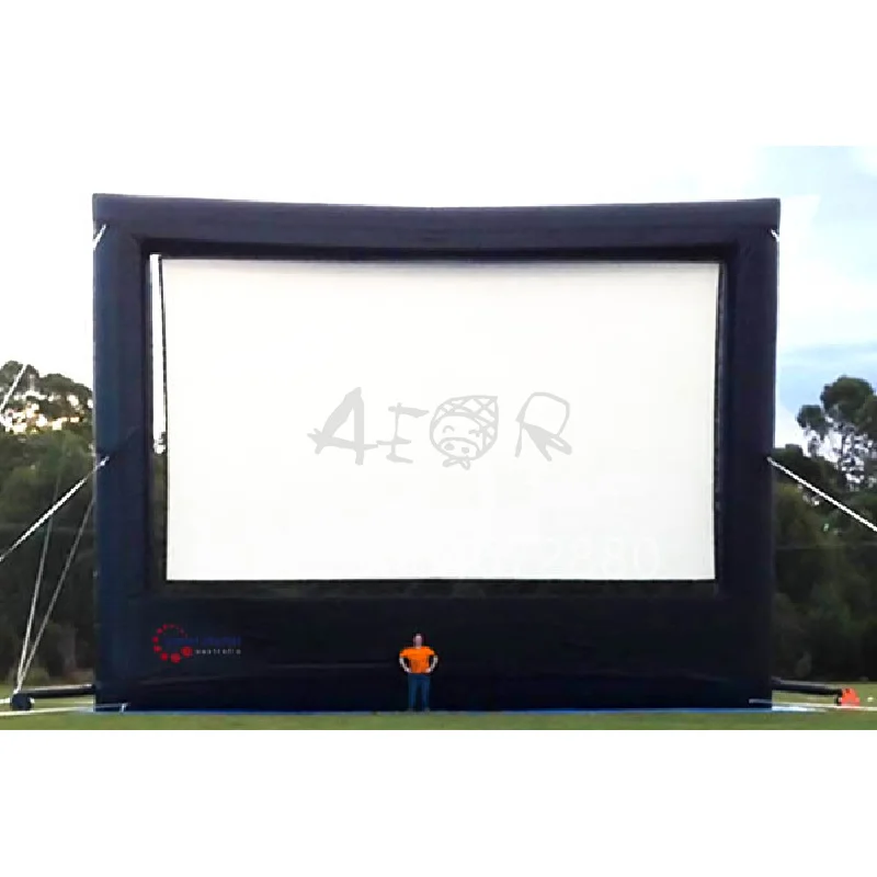 Commercial Outdoor Inflatable Movie Screens Jumbo Inflatable Projector