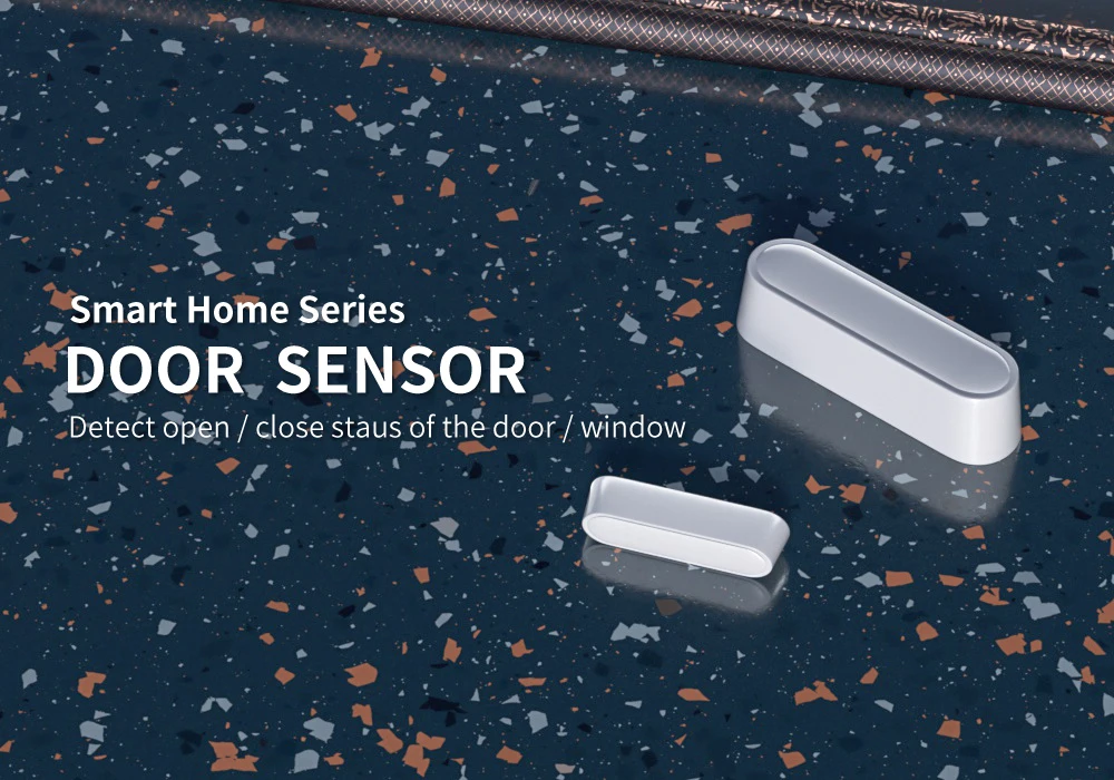 Tuya Smart Life App Remote Control WiFi Magnetic Door Sensor Alarm System Smart Home Security Door Detector Sensor - ANKUX.COM