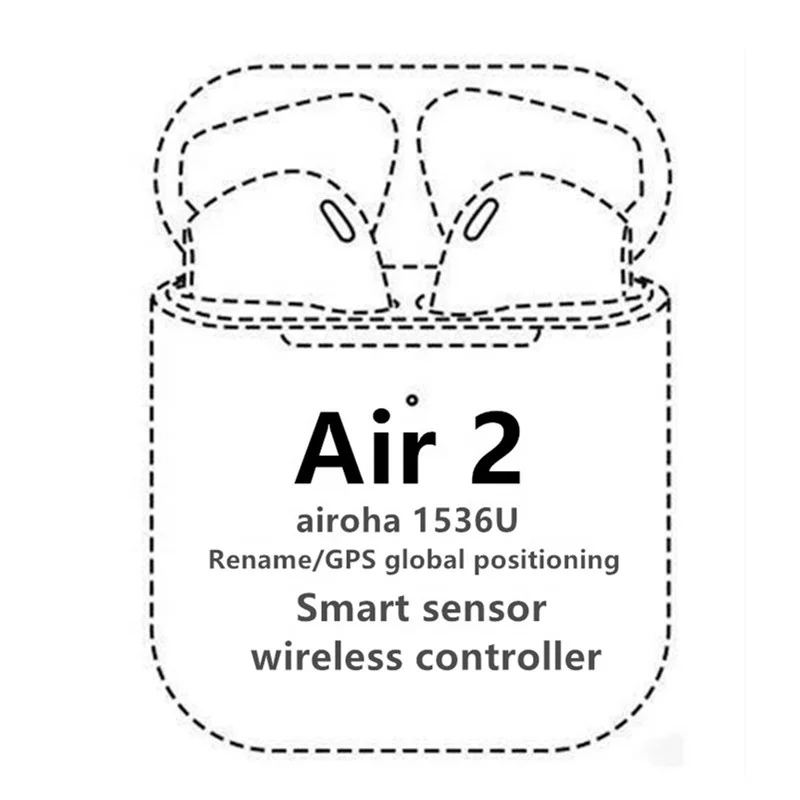 

i500 pro tws rename gps Positioning airoha 1536 air 2 h1 chip earbuds 5.0 earphone headset,5 Pieces, White