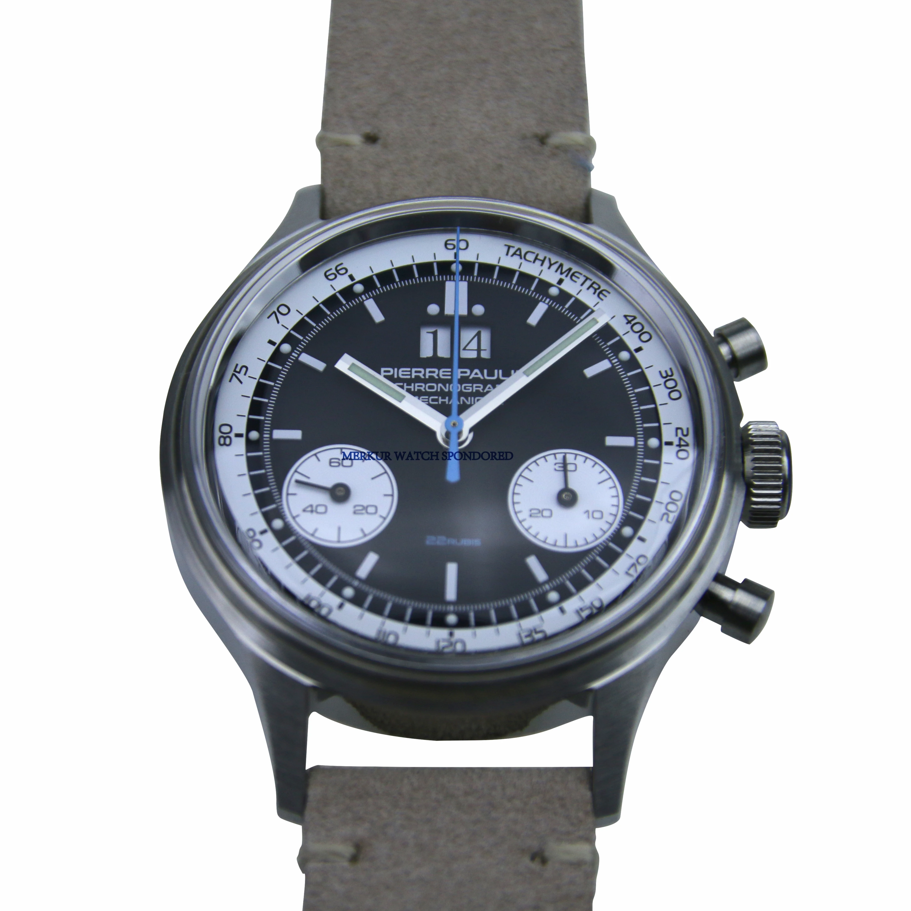 merkur big date fod pp swan neck seagull mechanical vintage