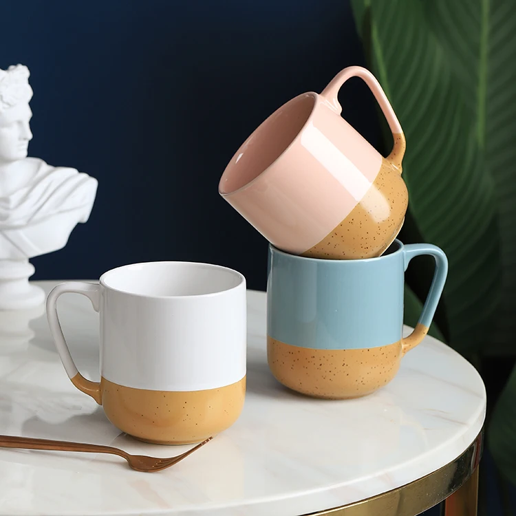 Modern home goods tea set drinkware custom logo ceramic coffee mugs / daily use item porcelain mug.jpg