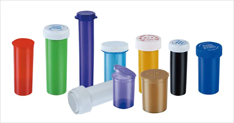 cbd-vials-group-c 14ml 23ml Plastic PP Joint Vials Tubes With Pop Top Cap