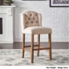 Telara Contemporary Bar Height Chair (Set of 2) by FOA