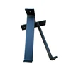 Custom stamping galvanized black metal angle shelf bracket