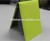 Leather card holder with custom die cut shape pp pockets inside, Best sewing business name card holder with exclusive metal logo
