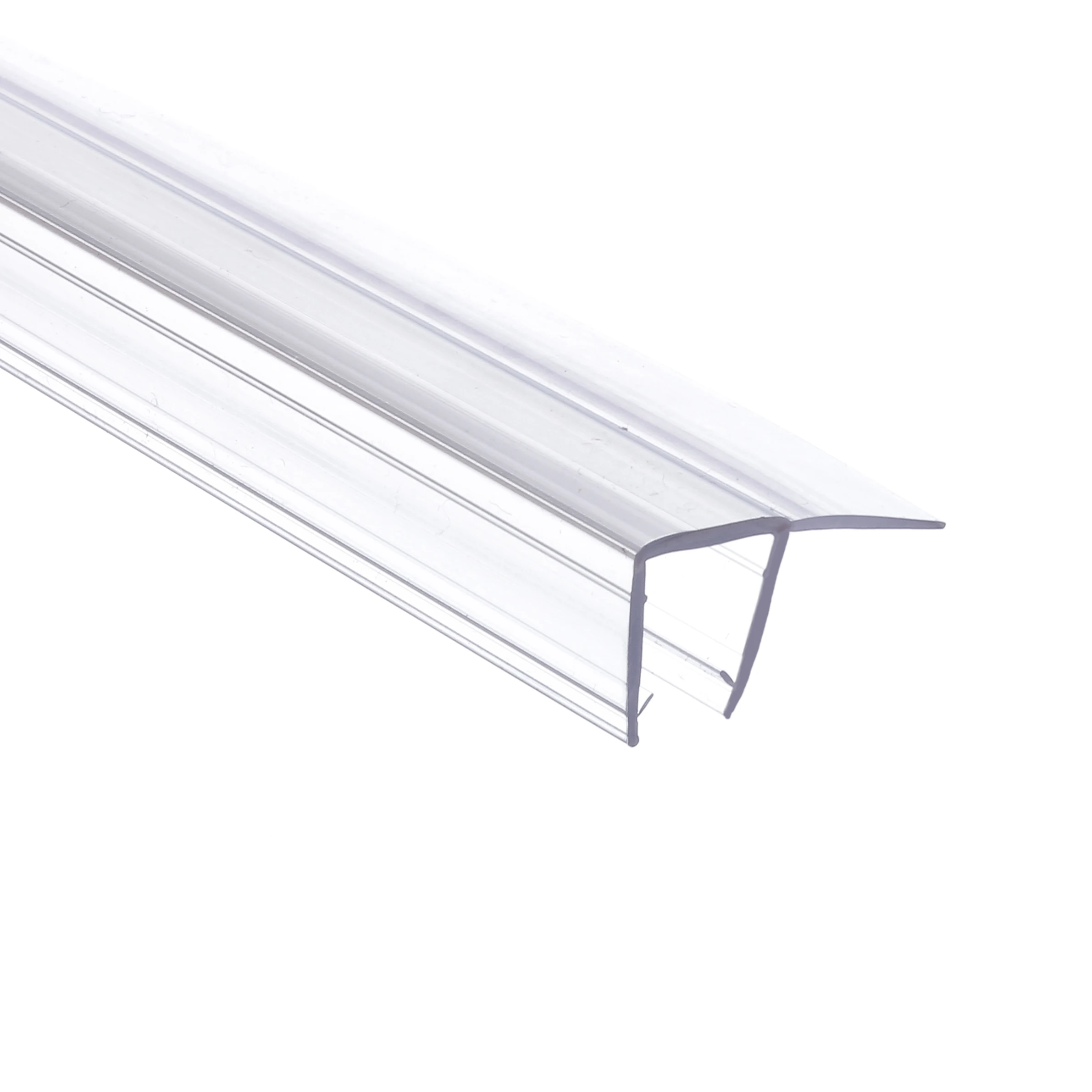 product glass door  side waterproof soundproof transparent plastic shower screen rubber seal strip-4
