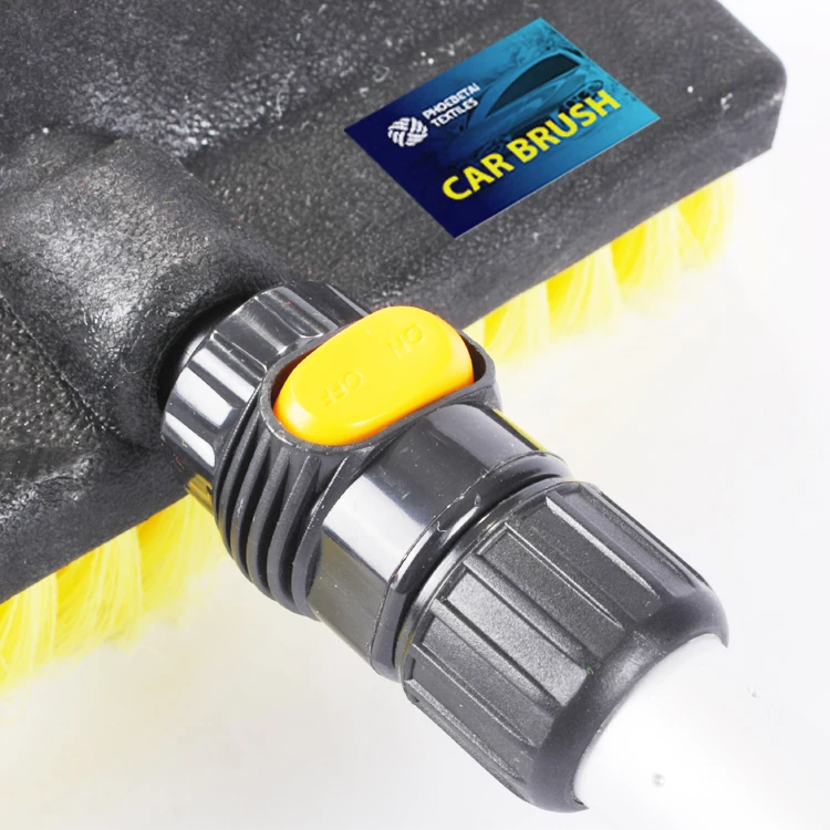 China Wholesale Flowthrough Car Wash Brush With Long Handle Buy Car