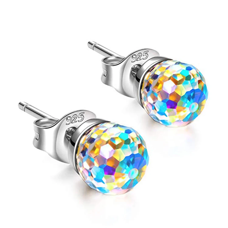 Fantastic World Silver Stud With 925 Sterling Women Earrings