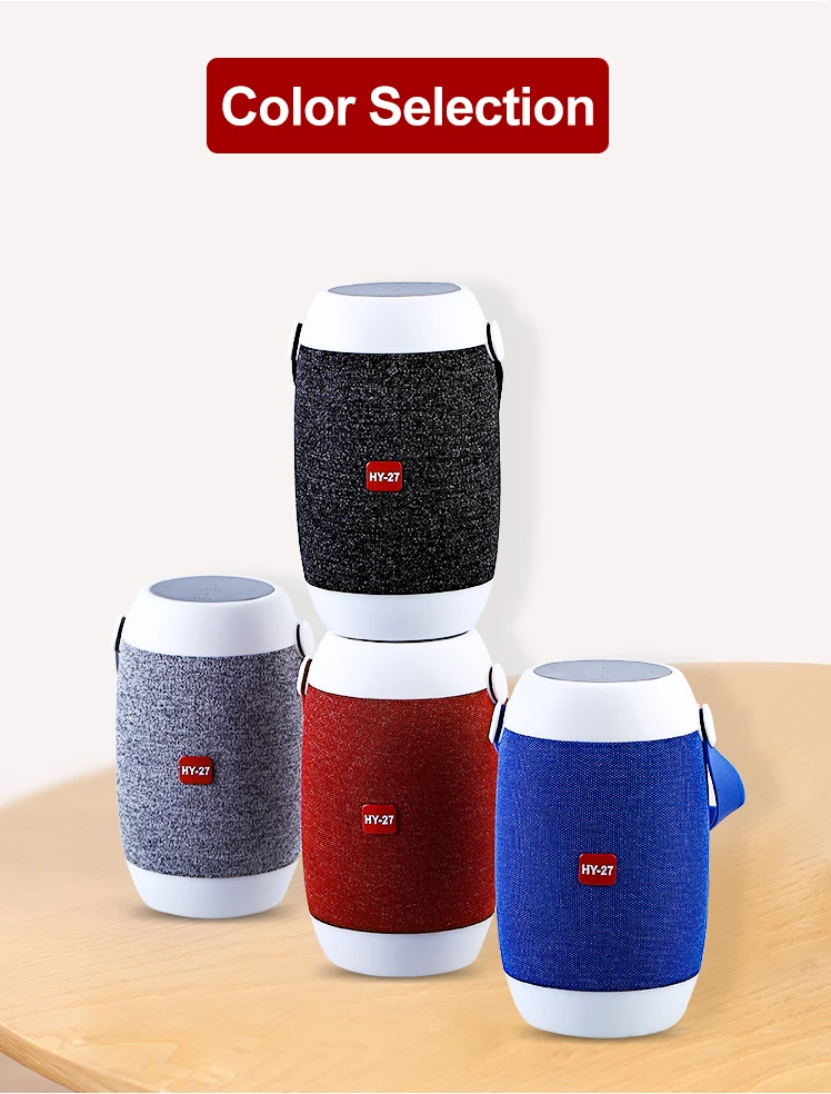 kinter HY-27 USB TF card Portable Wireless Plastic Bluetooths Speaker - ANKUX.COM