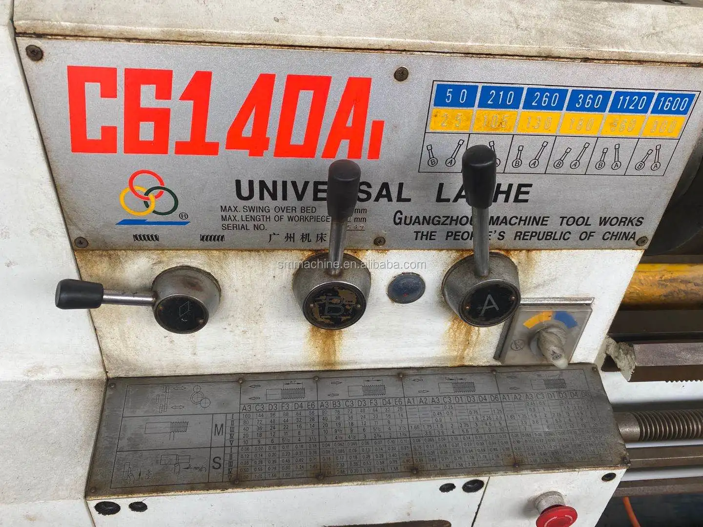 High Quality Second Hand 1m Used Lathe Machine 6140*1000mm In Stock