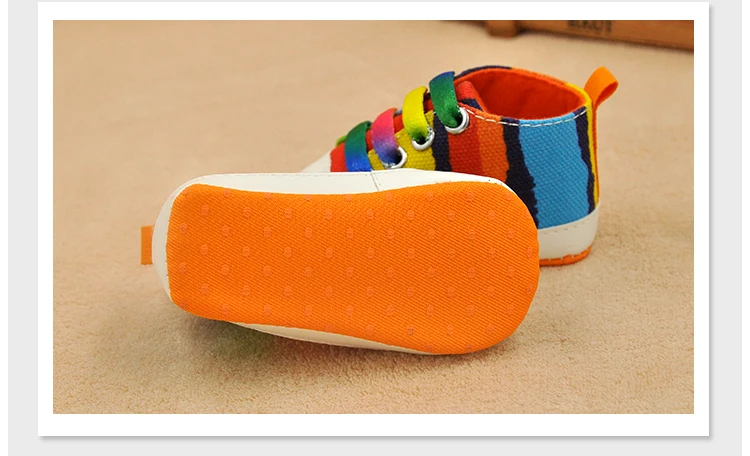 New Arrival Cotton Sole Canvas Infant Baby Shoes Unisex Walking Baby Shoes supplier