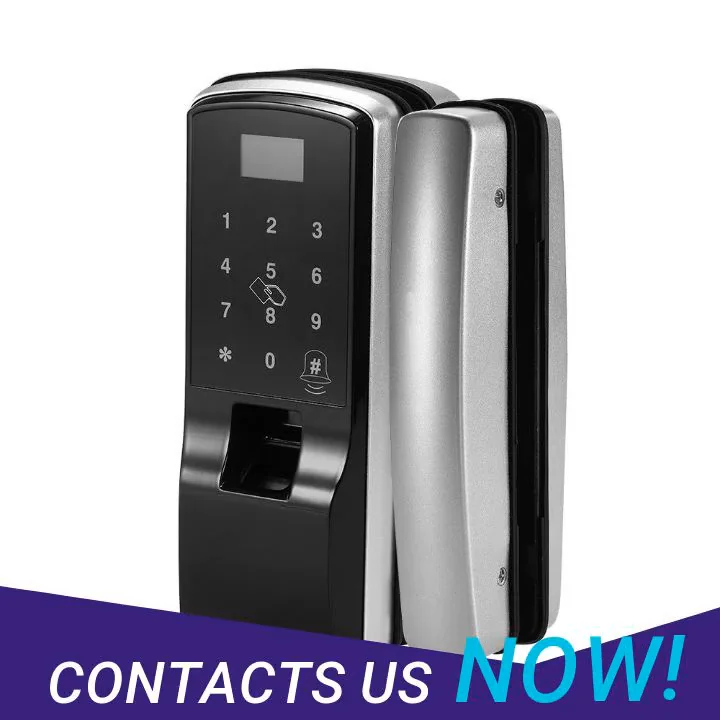 Office Door Security Lock Biometric Digital Smart Fingerprint Double