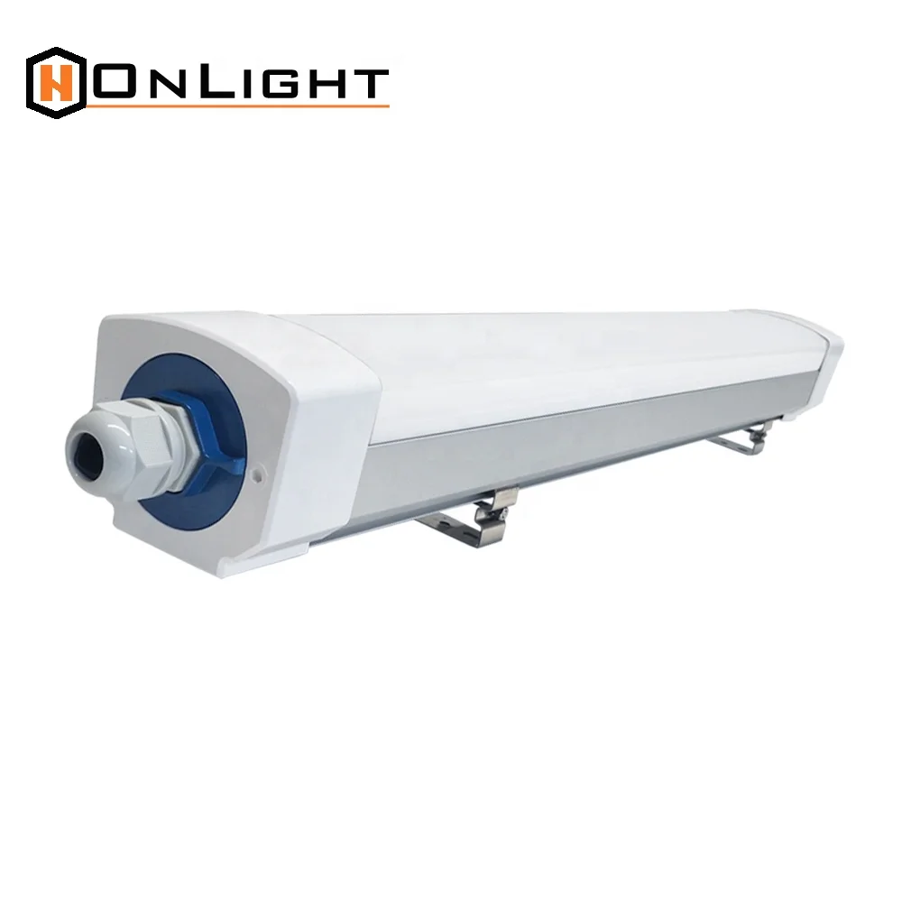 ETL DLC Linkable 5FT 4FT LED Shop Light Integrated LED Surface Ceiling Mount Utility Garage Light