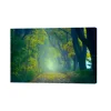 Natural Scenery Wall Picture Forest Stream Canvas Print Custom For Bedroom Decor