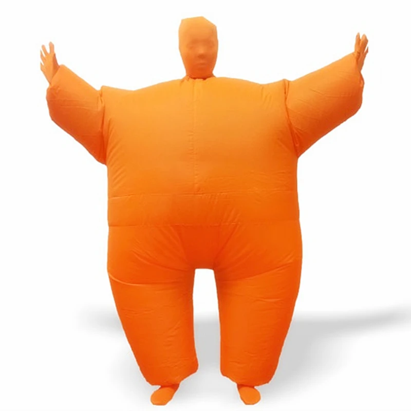 10 Difference Colors One Piece Inflatable Fat Suit For Halloween Adult