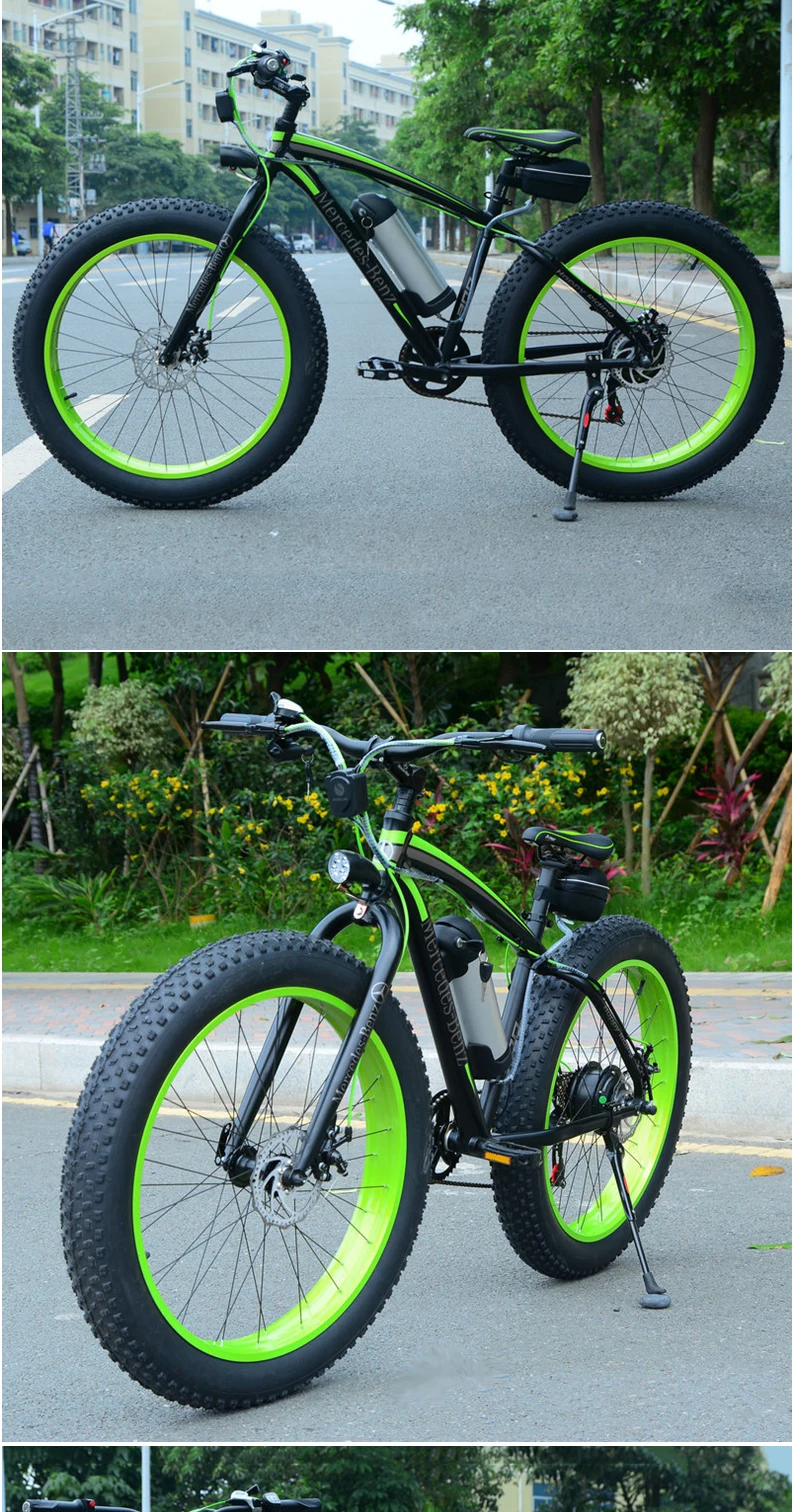 Amazon Hot Selling 750W 1000W Motor E-Bike Fat Tire Mountain 60KM/H Speed Fatbike Electric Bicycle Bike
