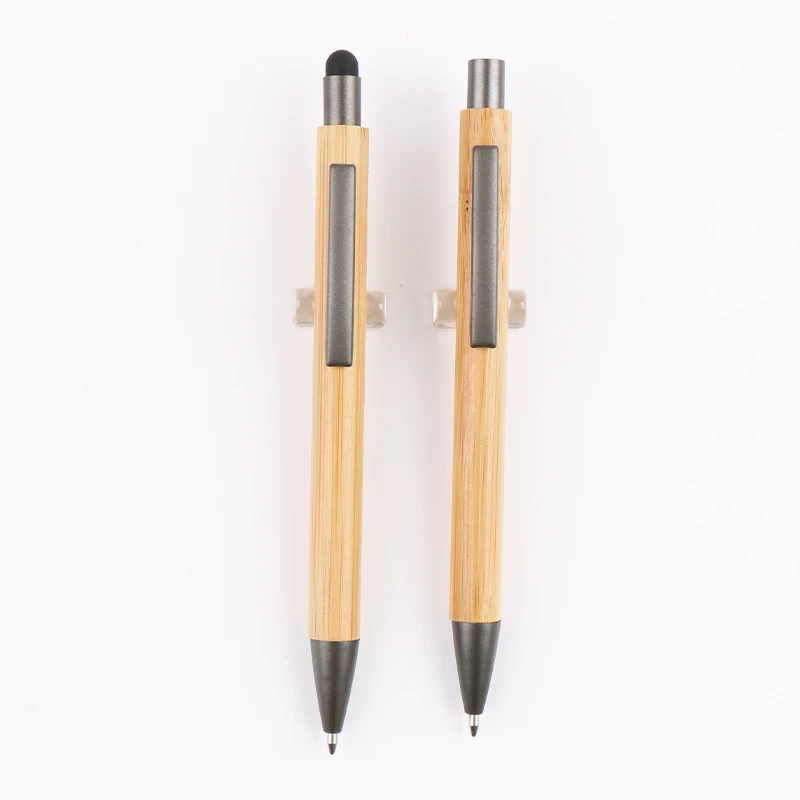 Wooden Engraved Logo Wood Promotional Pen Eco Friendly Natural Bamboo Eco Pen Personalized 9800