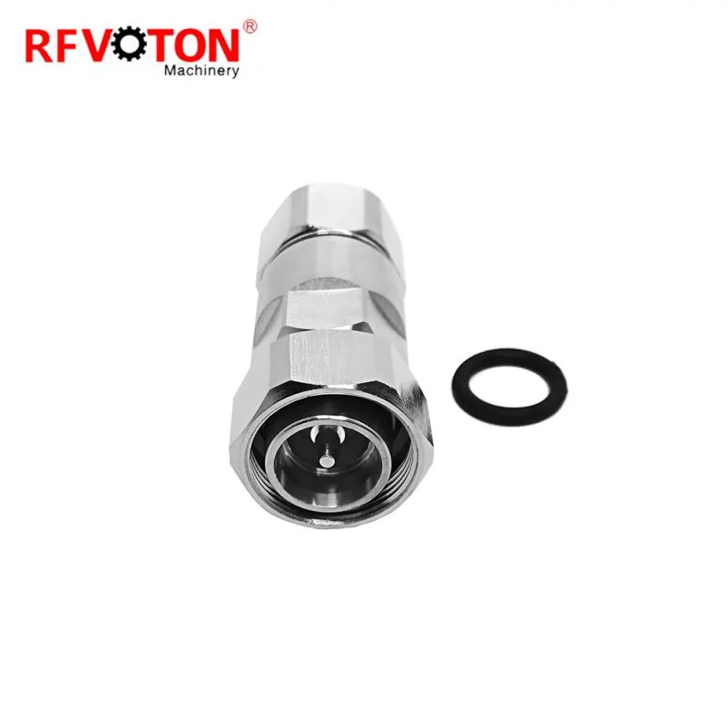 4.3/10 DIN male 4.310 Clamp screw mounting for 1/2 feeder LDF4-50A Coaxial Cable connector manufacture