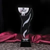 Grace Wholesale Custom Clear Crysta lCricket World Cup Trophy