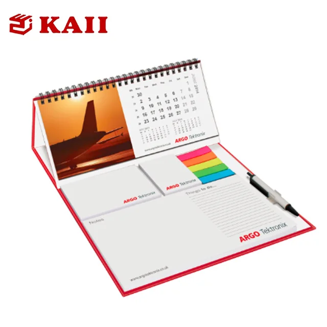 Well Selling Desk Calendar With Sticky Note P New Style Desk Calendar