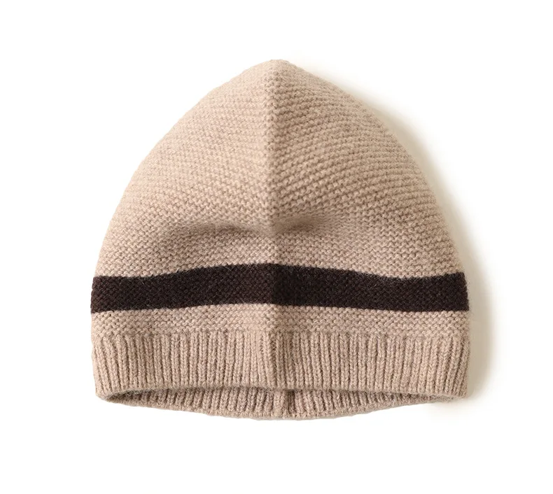 2024 New Style Knitted Baby 100% Luxury Cashmere Kid Scarf and Hat Set