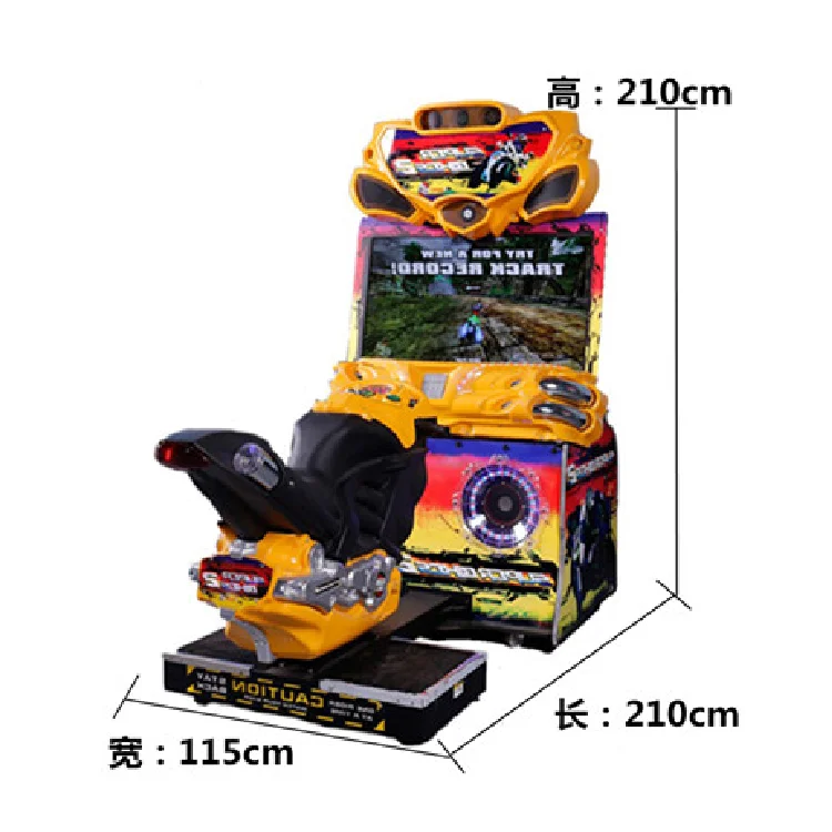 Threeplus Hotselling FF Motor Superbike 2 Coin Operated Car Racing Arcade Simulator Video Game Machine for Sale