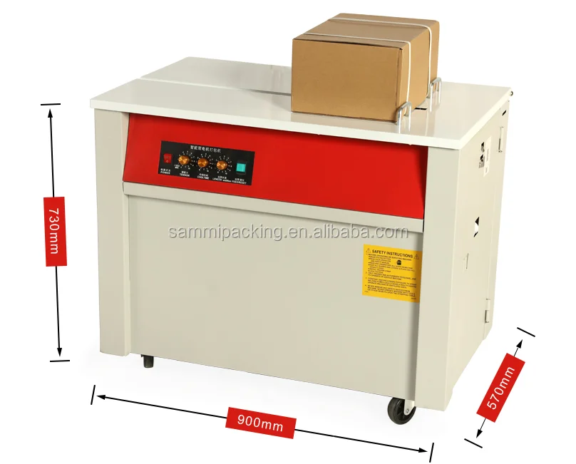  lat  double motor semi automatic PP strapping machine