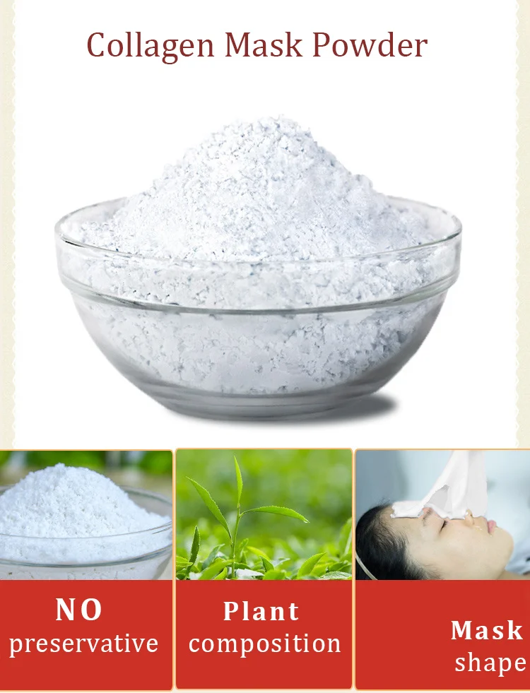 pearl collagen powder face mask