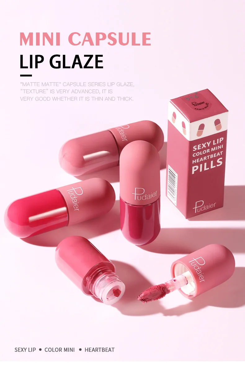 mini capsule matte lip glaze